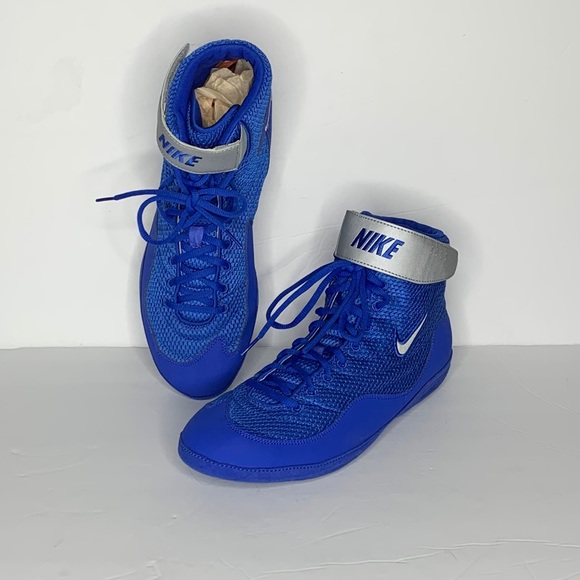 blue nike inflicts